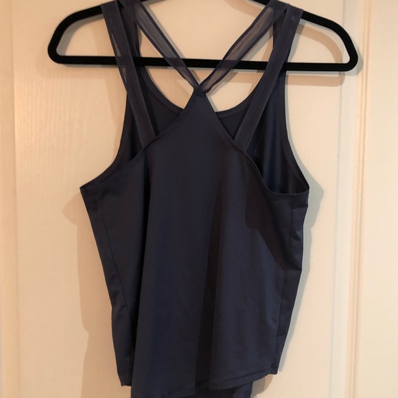 Under Armour Navy Strappy Tank Size XS - Picture 3 of 4
